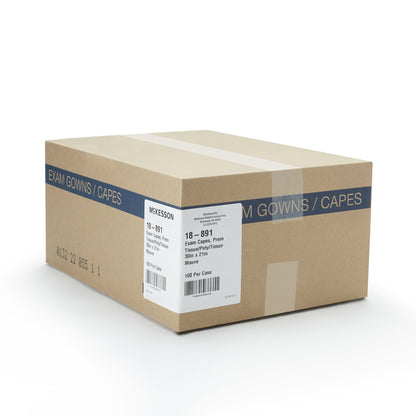 CAPE, EXAM T/P/T F/B OPN MAUVE30X21 (100/CS)