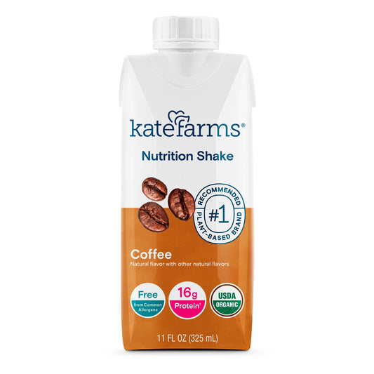 SHAKE, NUTRITION KATE FARMS COFFEE 11 FL OZ 325ML (12/CS)