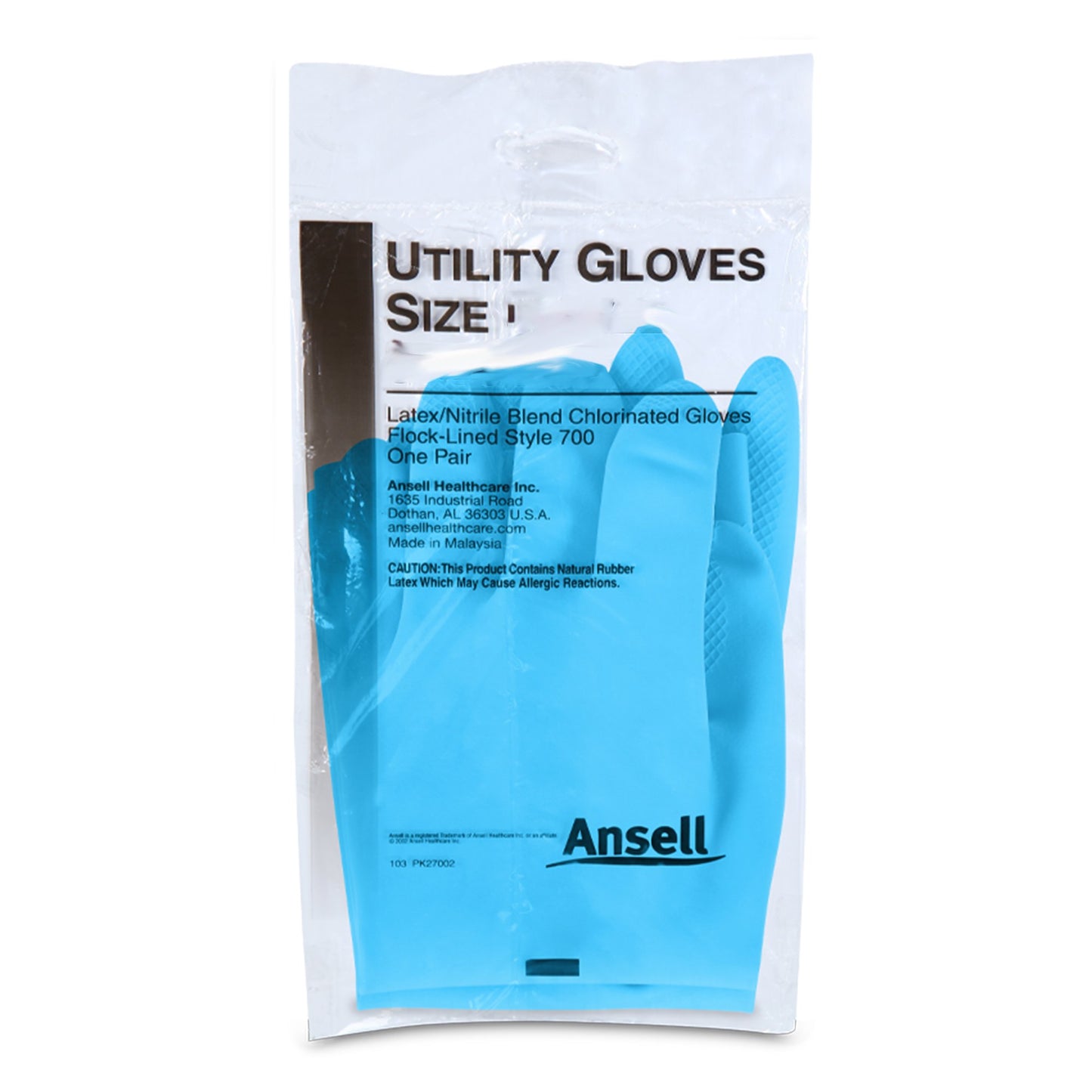 GLOVE, UTILITY LTX/NITRILE MED(12PR/DZ 4DZ/CS)