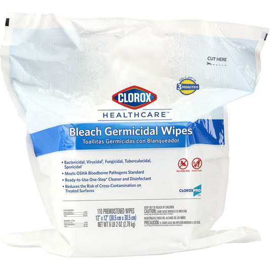 WIPE, CLOROX GERMICIDAL REFILL(110/BX 2BX/CS)