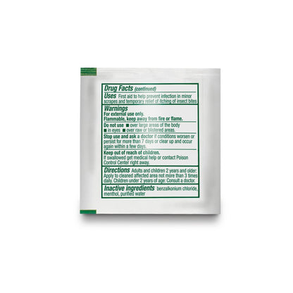 WIPE, STING RELIEF TOWELETTES (150/BX 20BX/CS)
