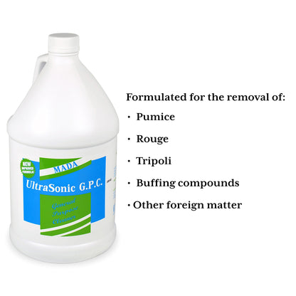 CLEANER, ULTRASONIC GEN PUPR (4GL/CS)