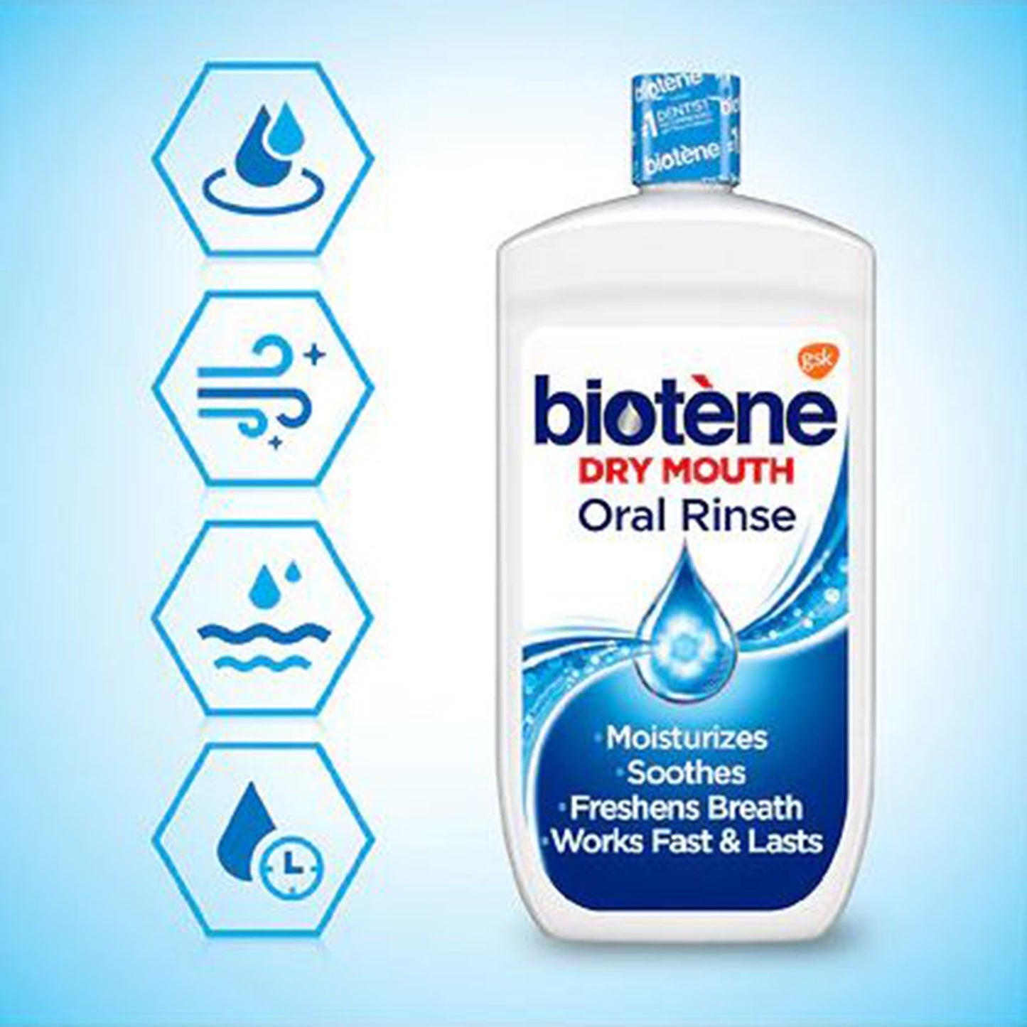 MOUTHWASH, BIOTENE 16OZ