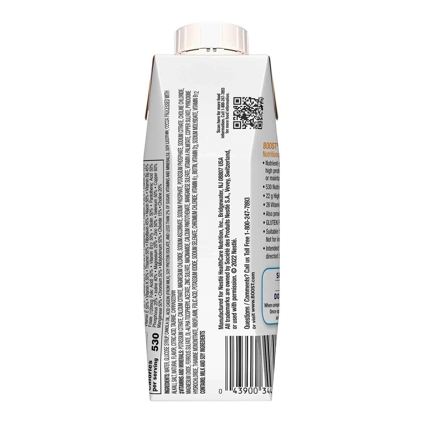 BOOST VHC, CHOCOLATE 8OZ (24/CS)