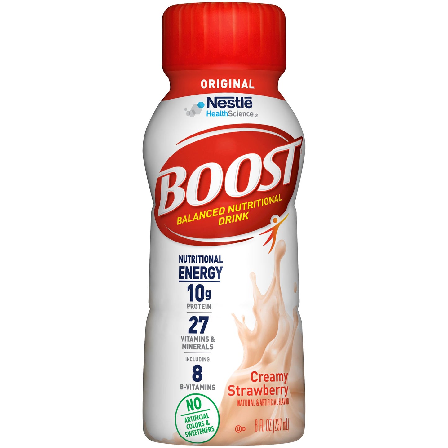 BOOST, ORIGINALCREAMY STRAWBERRY FE 8OZ (6/PK 4P/KCS)