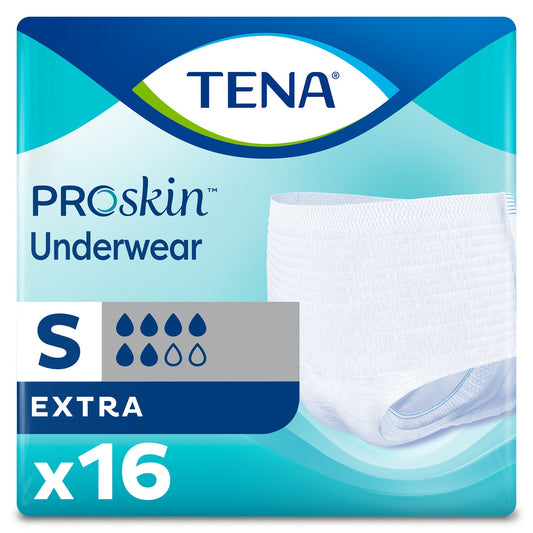 UNDERWEAR, TENA EXTRA PROTECTIVE SM (16/BG 4 BG/CS)