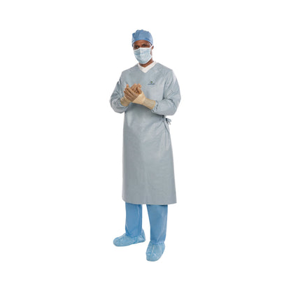 GOWN, SURG AERO CHROME AAMI 4 STR SLVR XLG (30/CS)
