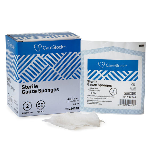 <ul><li>Premium quality: Carestock gauze sponges are made from 100% cotton,