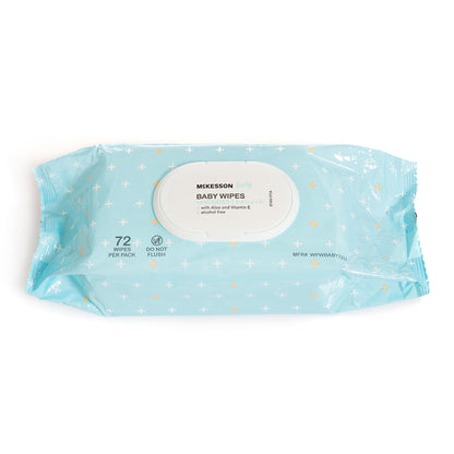 WIPE, BABY UNSCENTED (72/PK 12PK/CS)
