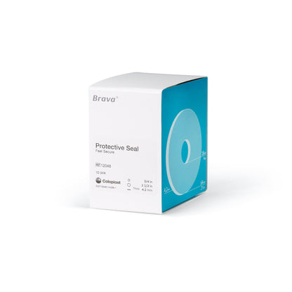 SEAL, F/OSTOMY POUCH BRAVA THICK 3/4"X2 1/2" (10/BX)