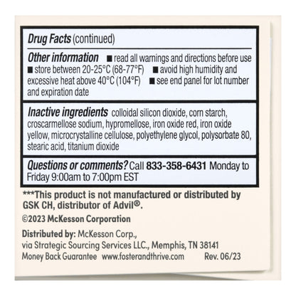 IBUPROFEN, CAPL FT SM 200MG (50/BT)