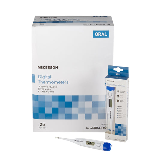 THERMOMETER, DIG ORAL BULK LF (25/BX)