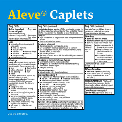 ALEVE ARTHRITIS, CAP 220MG (90/BT)