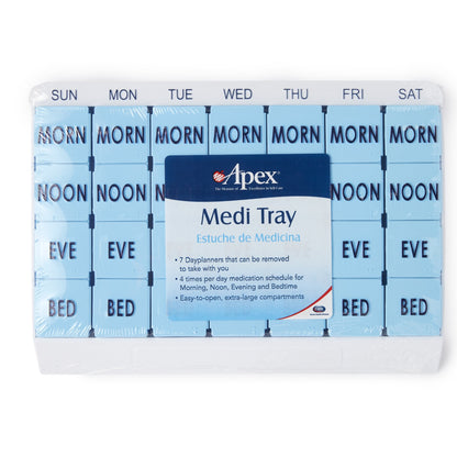 PLANNER, MEDI WEEKLY 28COMPARTMENT (48/CS)
