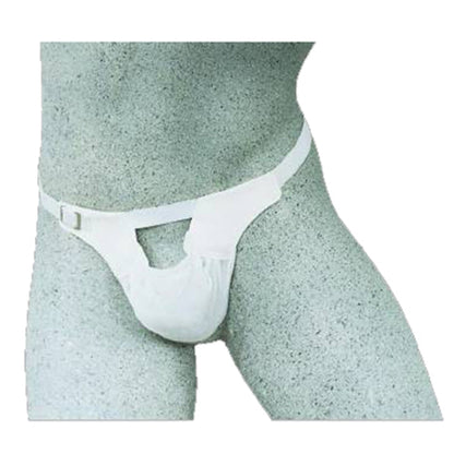 SUSPENSORY, W/ELAS BND XLG WHT