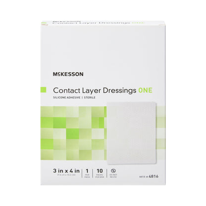 DRESSING, ONE CONTACT LAYER STR 3"X4" (10/BX 4BX/CS)