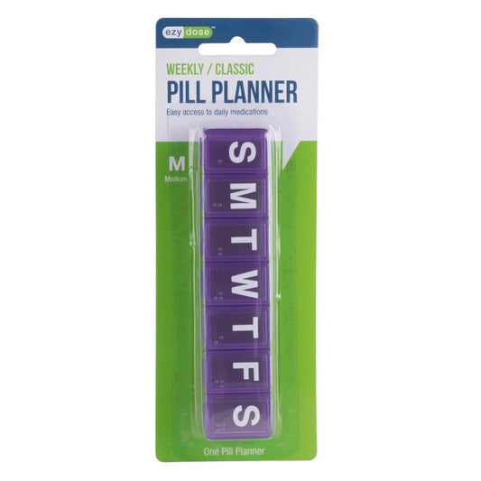 PILL REMINDER, 7 DAY CLASSIC MED (6/PK)