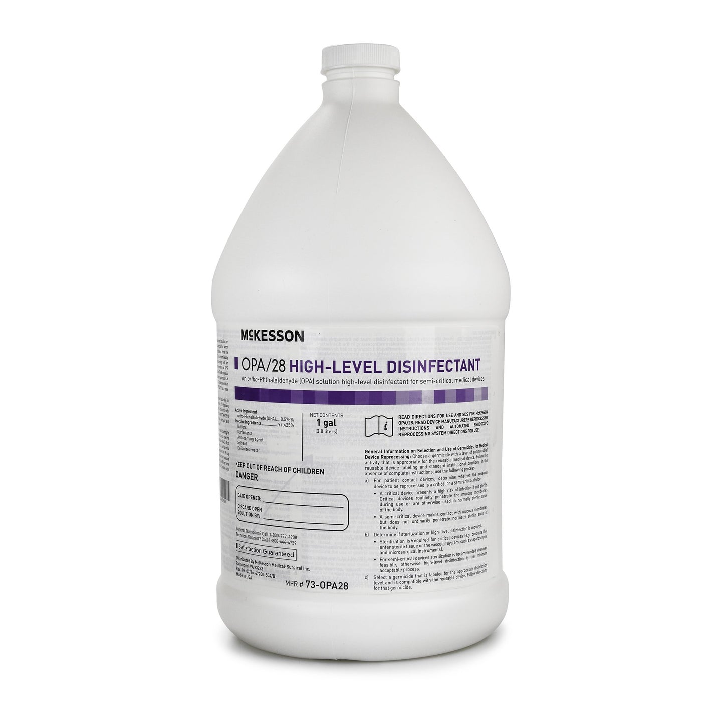 DISINFECTANT, OPA 28 HI-LVL F/ENDOSCOPE GL (4/CS) MGM16