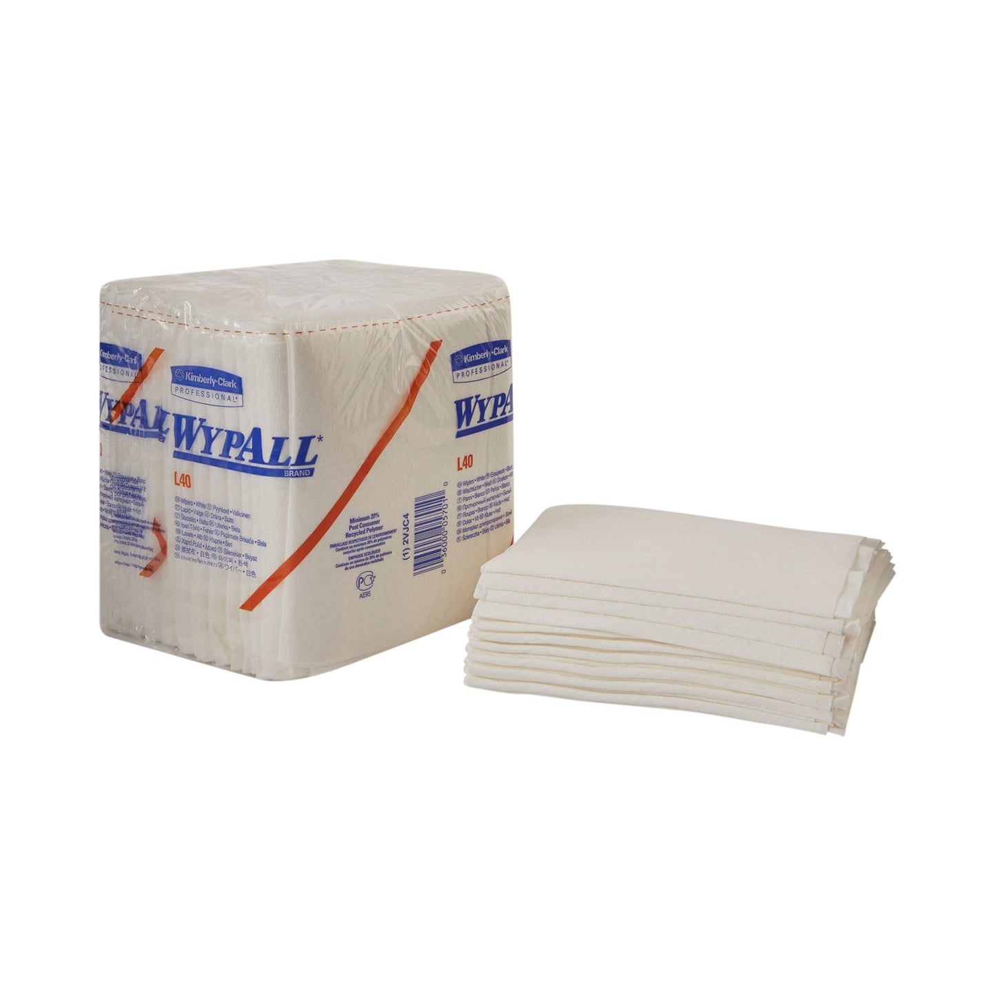 WIPER, WYPALL L40 12.5"X13" (56/PK 18PK/CS)