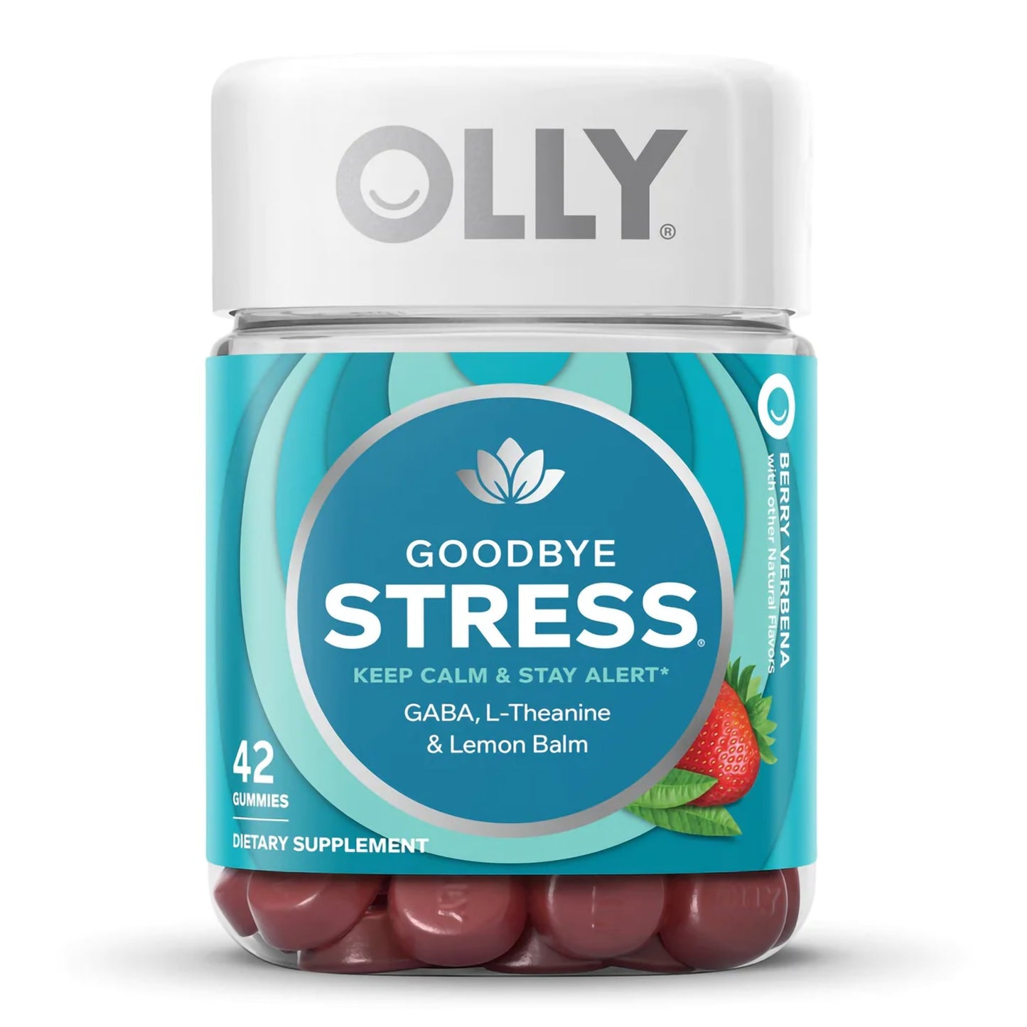 OLLY, GUMMY GOODBYE STRESS BERRY (42/BT)