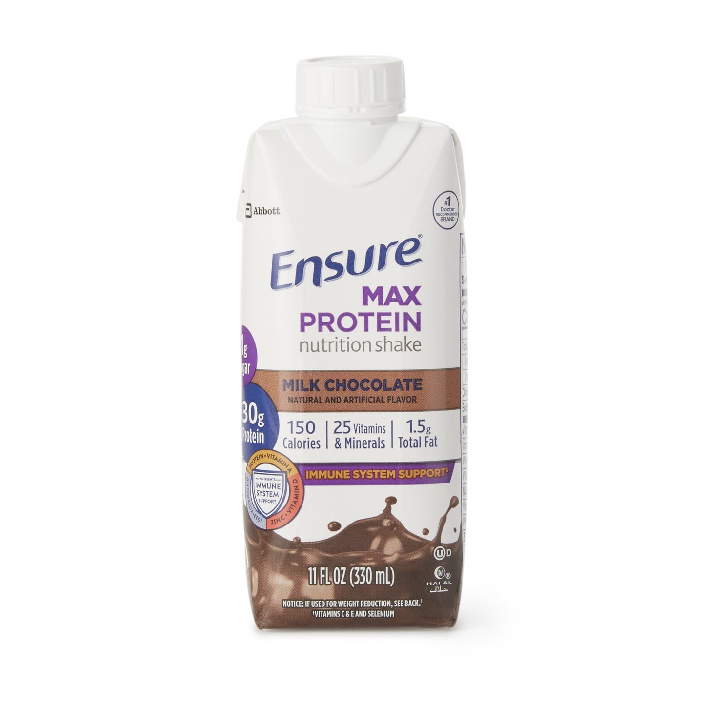 ENSURE, MAX PROTEIN RTD CAFE MILK CHOC 300ML (4/PK 3PK/CS)