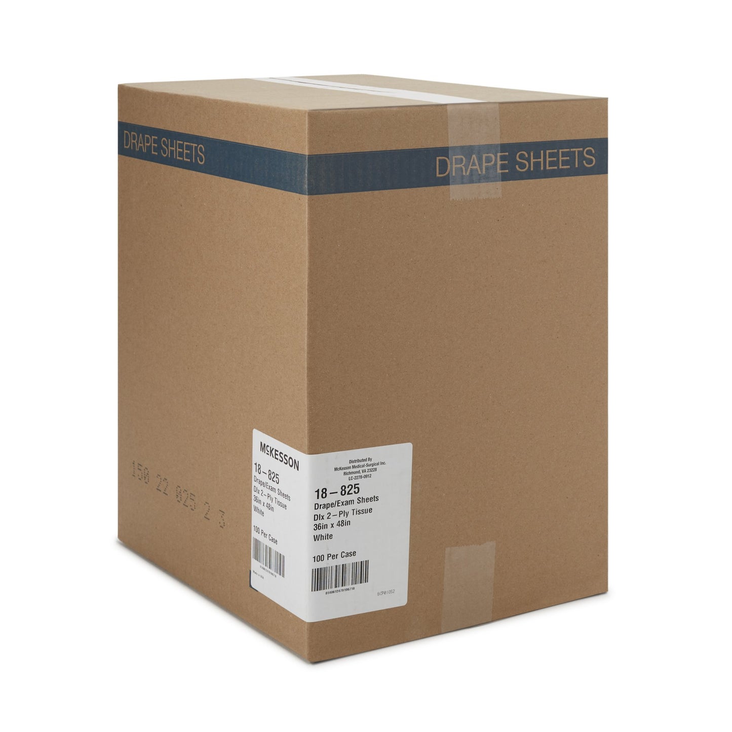 SHEET, DRAPE 2PLY WHT 36X48 (100/CS)