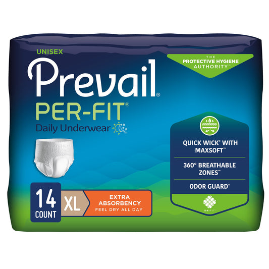 UNDERWEAR, PER-FIT PREVAIL XLG(14/BG 4BG/CS)