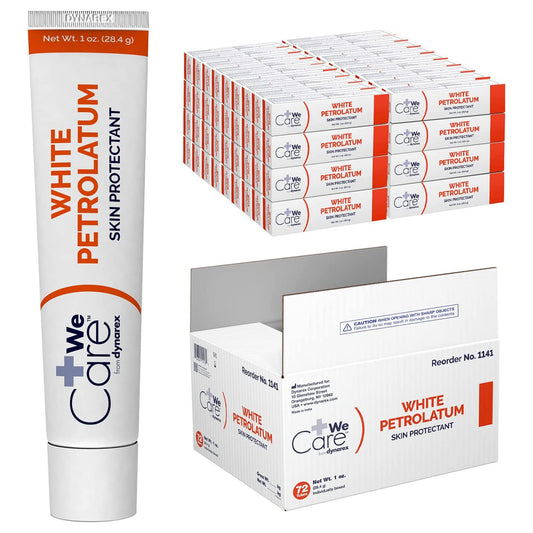PETROLEUM JELLY, WHT 1OZ TU (72/CS)