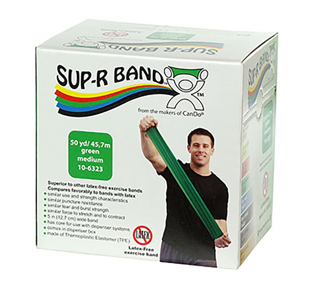 SUP-R BAND, 50YD GRN MEDIUM LTXFR