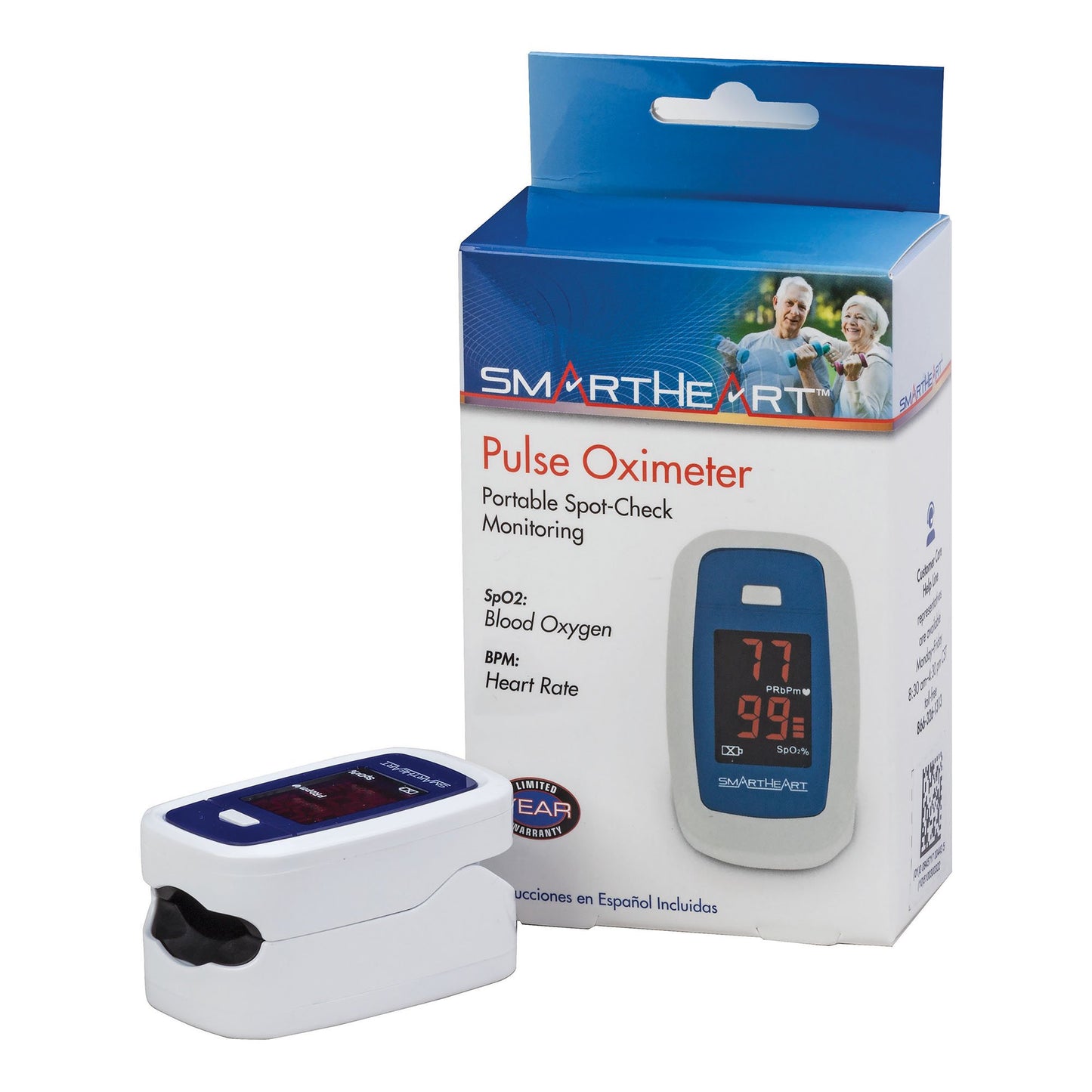 OXIMETER, PULSE SMARTHEART ECONOMY (48/CS)