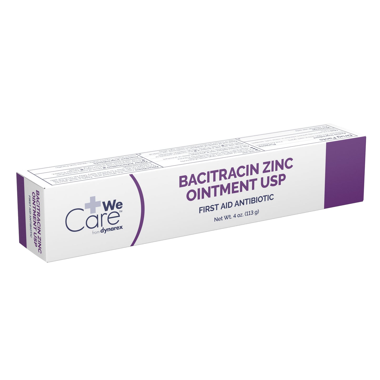 BACITRACIN+ZINC, OINT 4OZ (72/CS)
