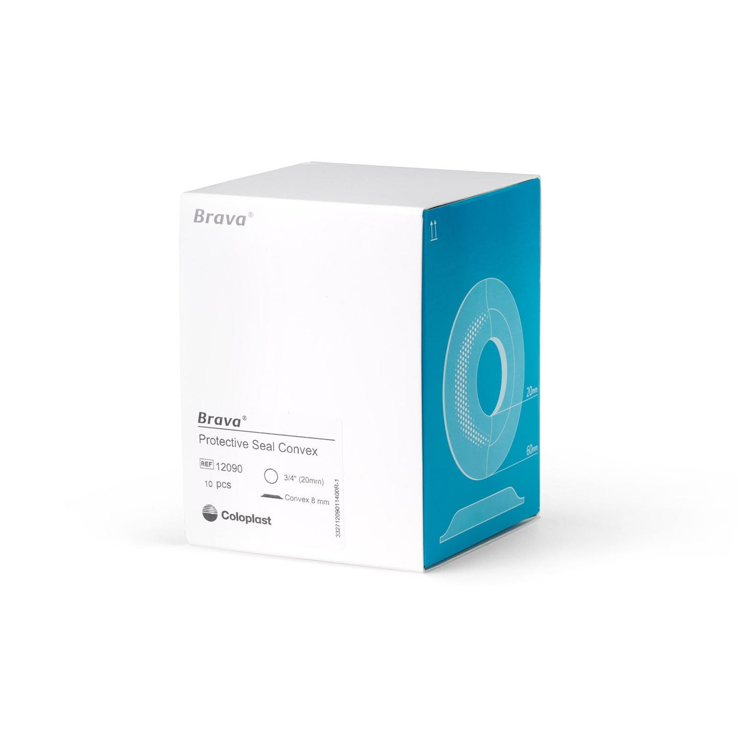 SEAL, F/OSTOMY POUCH BRAVA 3/4" (10/BX)