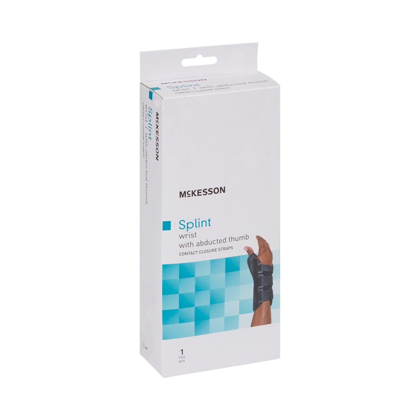 WRIST SPLINT, W/ABDUCTED THUMBLT LG 8.5"