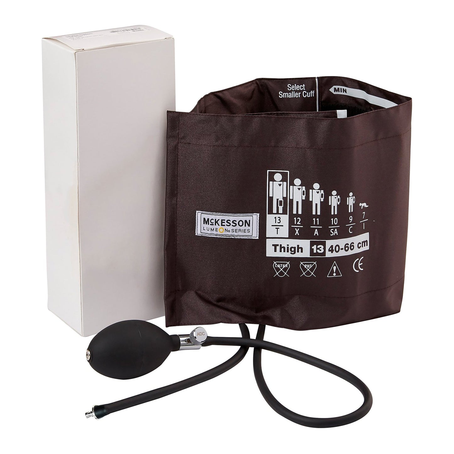 INFLATION SYSTEM, BP LF BRN THIGH (1/BX 12BX/CS)