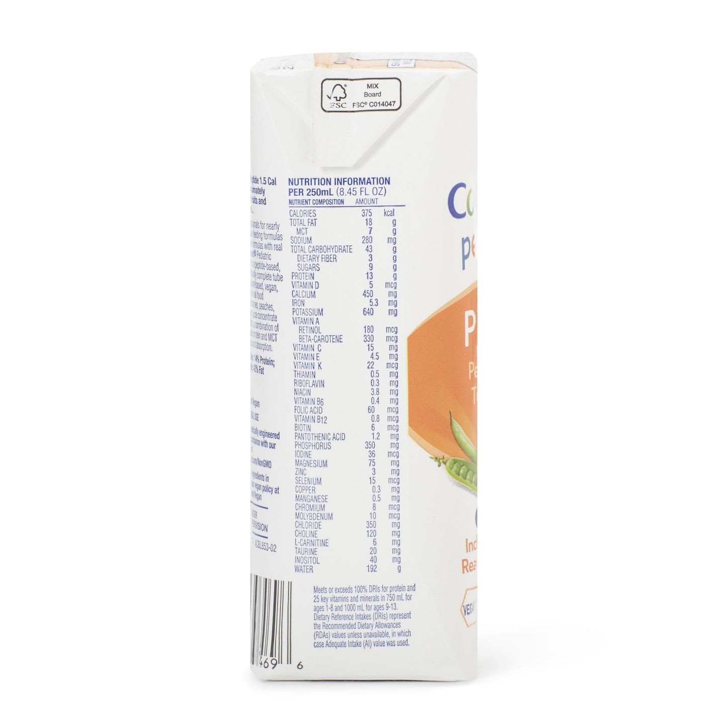 COMPLEAT PEPTIDE, PED VEG/FRUIT MEDLEY 1.5CAL 250ML (24/CS)