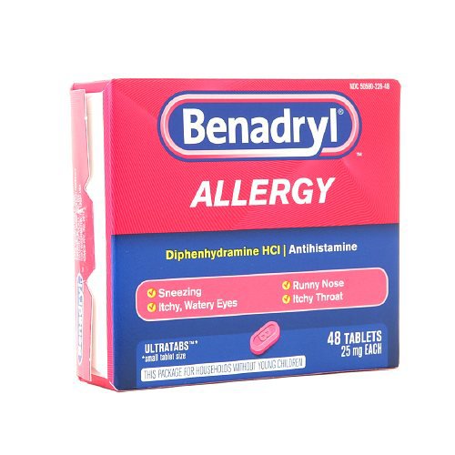 BENADRYL ULTRA, TAB 25MG (48/CT)