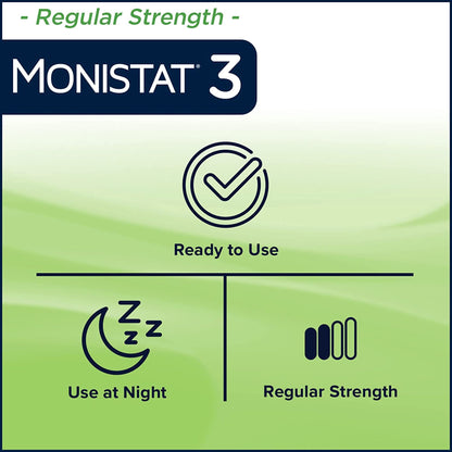 MONISTAT-3, CRM 3 DAY SIMPLE PREFILL APPL (3/BX)