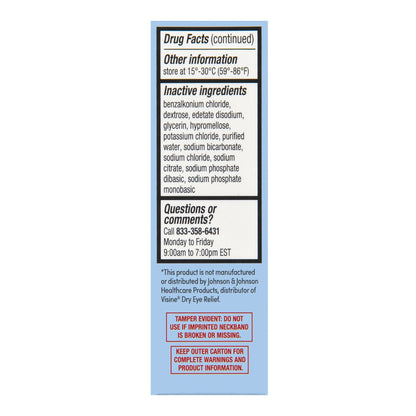 DRY EYE RELIEF, DRP FT SM 0.5OZ