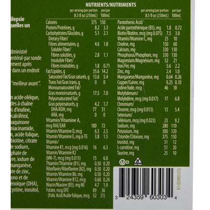 SUPPLEMENT, ORAL KETOVIE 4:1 PLANT BASED VAN 8.3OZ (30/CS)