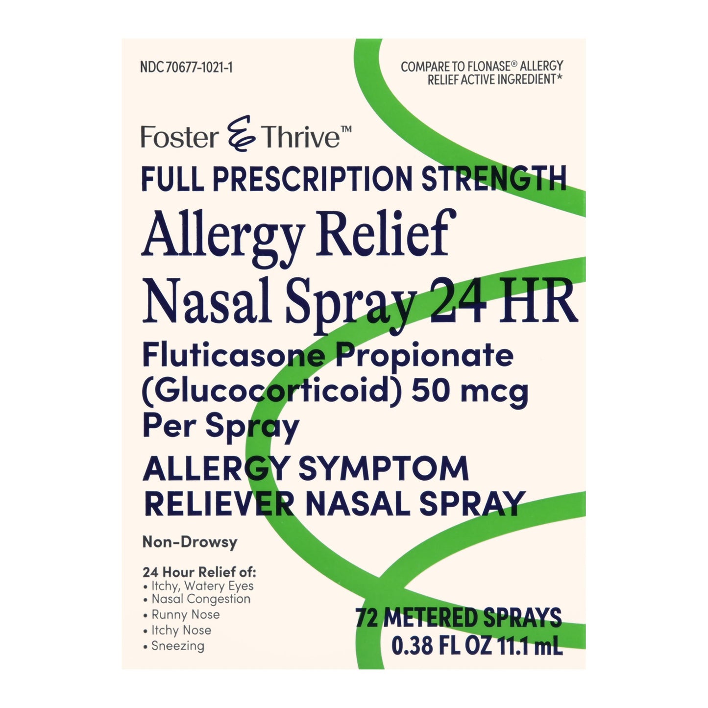 ALLERGY RELIEF, SPR NASAL FT SM 24HR 50MCG