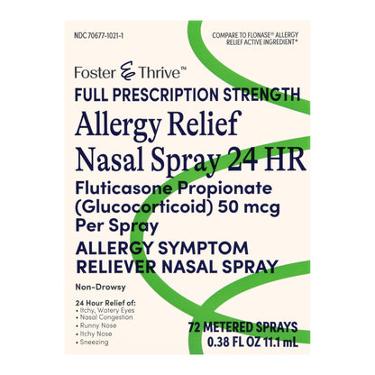 ALLERGY RELIEF, SPR NASAL FT SM 24HR 50MCG