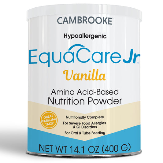 NUTRITION, PDR EQUACARE JR VANILLA 400GM (6/CS)