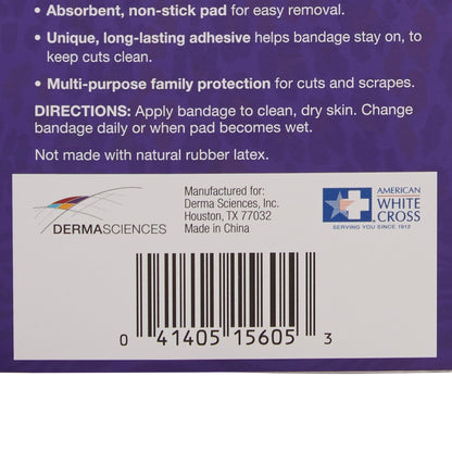 BANDAGE, ADHSV STRIP SAFARI 3/4"X3" (100/BX 12BX/CS)