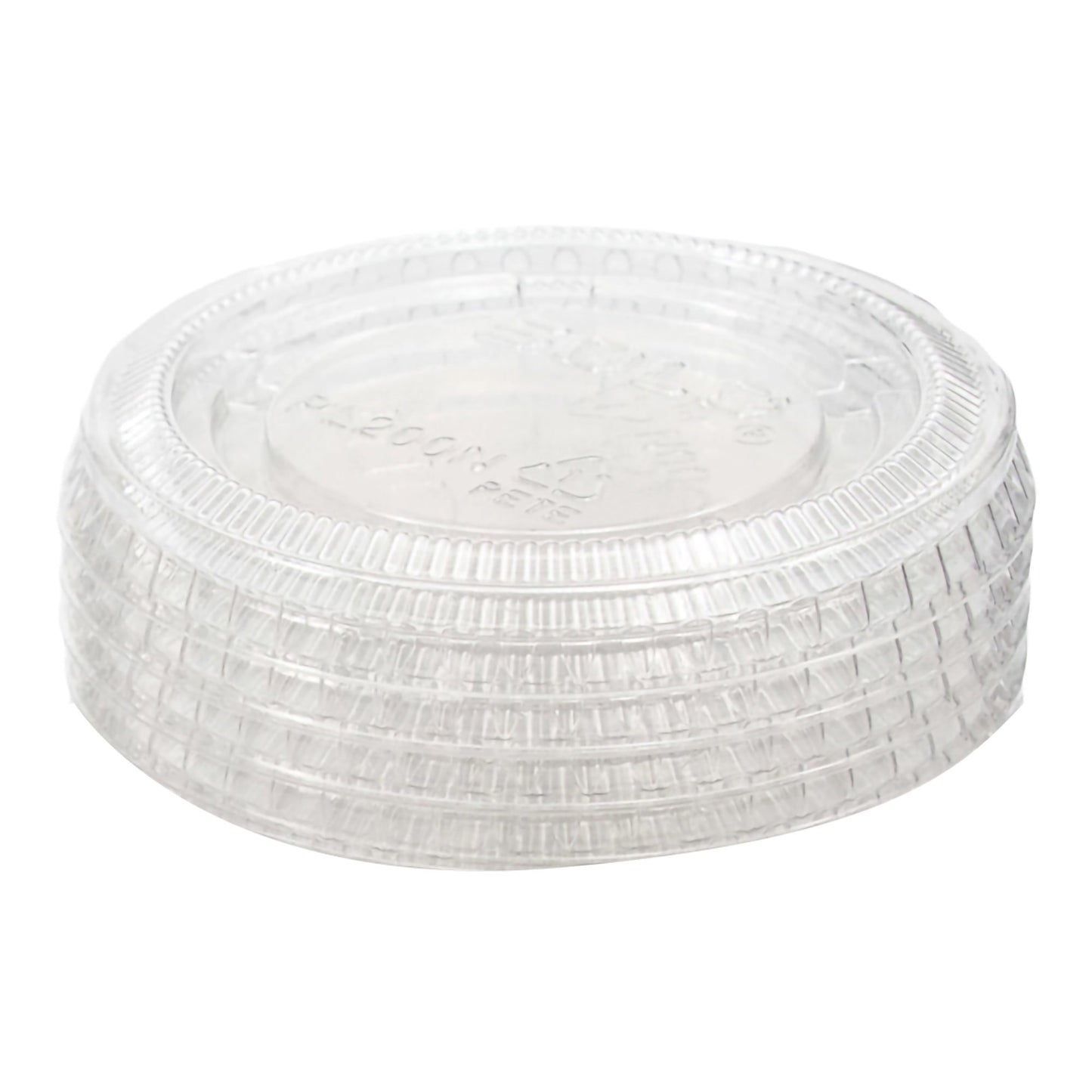 LID, CUP SOUFFLE PLAS W/O SLOTCLR (125/SL 20SL/CS)