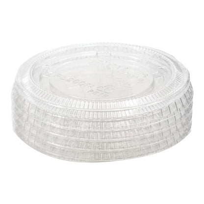 LID, CUP SOUFFLE PLAS W/O SLOTCLR (125/SL 20SL/CS)