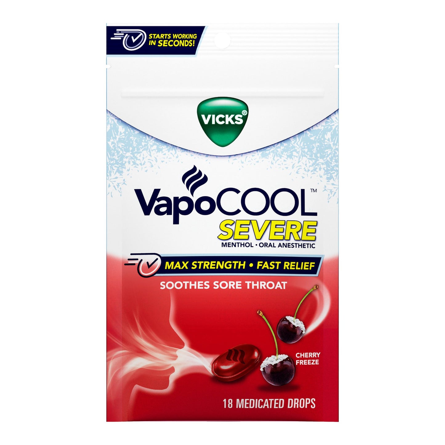 VICKS, DRP VAPOCOOL MAX STRENGTH (18/BG)