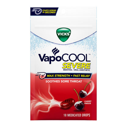 VICKS, DRP VAPOCOOL MAX STRENGTH (18/BG)