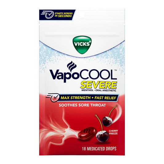 VICKS, DRP VAPOCOOL MAX STRENGTH (18/BG)