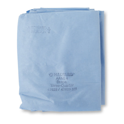 DRAPE, SURG THREE-QUARTER 55"X76" (22/CS)