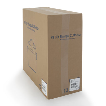 CONTAINER, SHARPS RED 6GL NEST(12/CS)